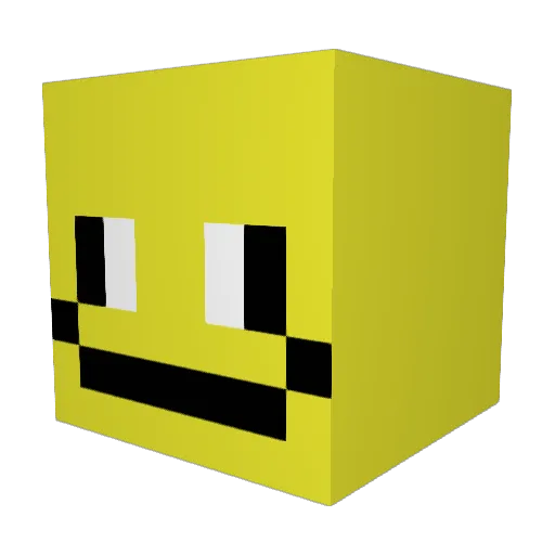 Joshg19 Minecraft avatar head, 3D render