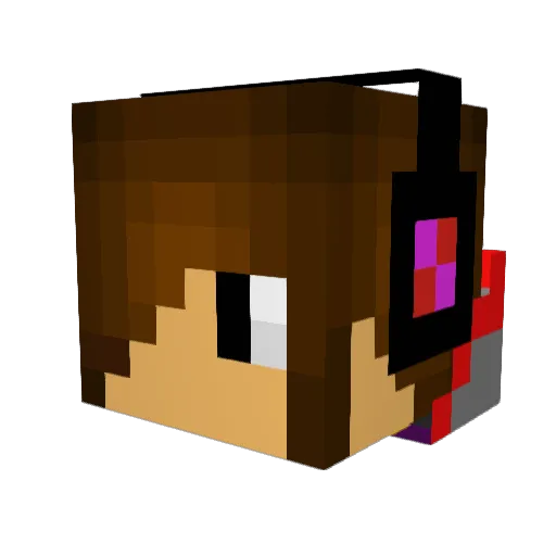 Joshh04 Minecraft avatar head, 3D render