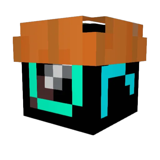 Joshi203 Minecraft avatar head, 3D render