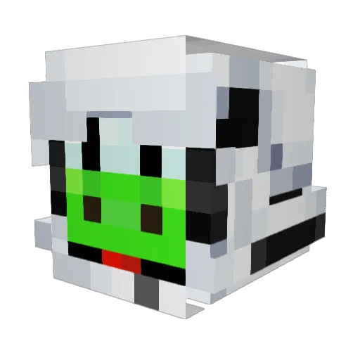 Joshi89 Minecraft avatar head, 3D render