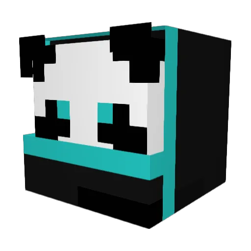 JoshiNinja Minecraft avatar head, 3D render