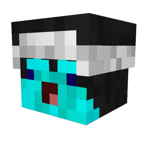 Joshiking04 Minecraft avatar head, 3D render