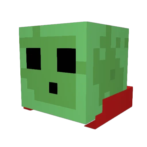 Joshination Minecraft avatar head, 3D render