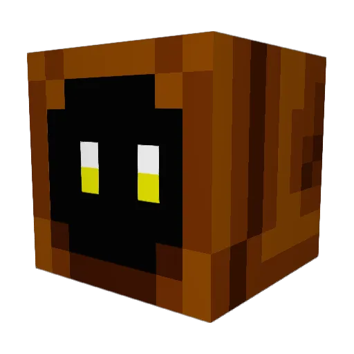 Joshious Minecraft avatar head, 3D render