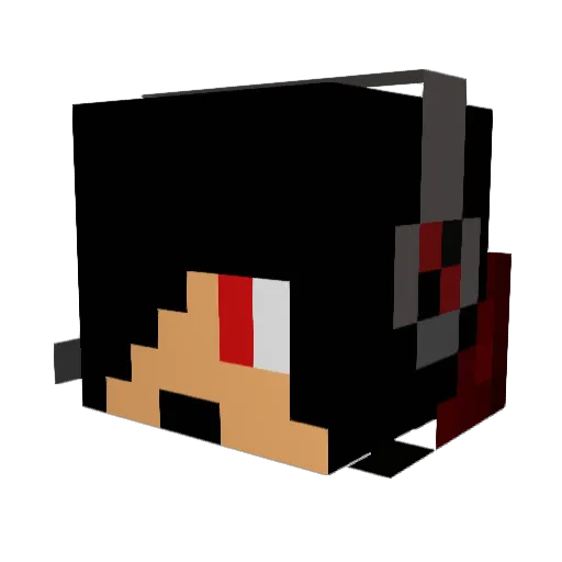 JoshisApro9000 Minecraft avatar head, 3D render