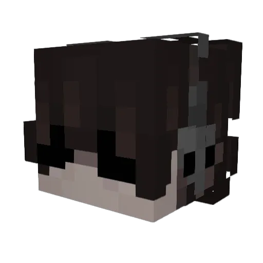JoshisnotOK Minecraft avatar head, 3D render