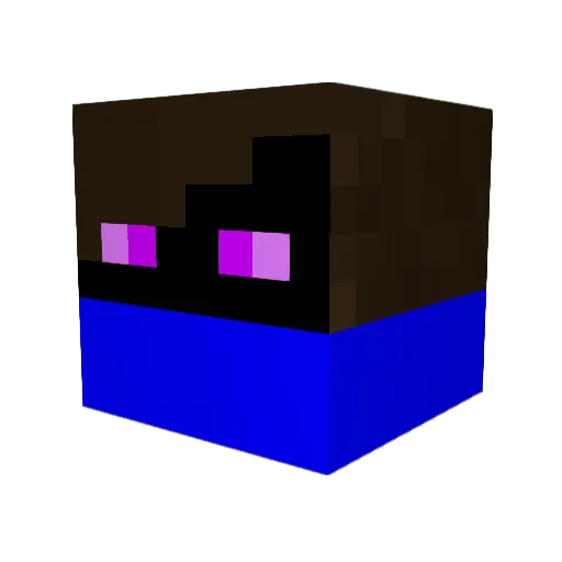 Joshman81 Minecraft avatar head, 3D render