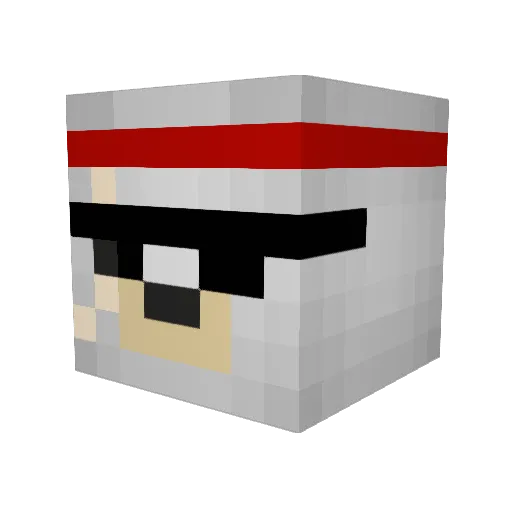 Joshmann1 Minecraft avatar head, 3D render