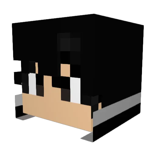 Joshsam2001 Minecraft avatar head, 3D render