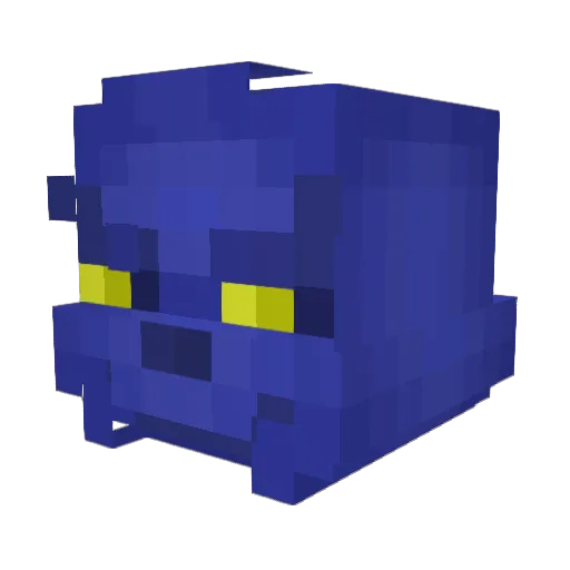 Joshss Minecraft avatar head, 3D render