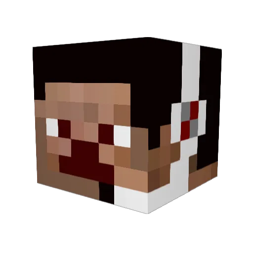 Joshua10156 Minecraft avatar head, 3D render