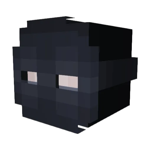 Joshua3d6 Minecraft avatar head, 3D render