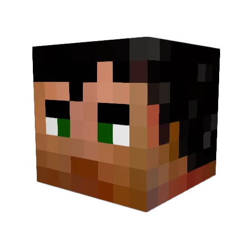 Joshua4521 Minecraft avatar head, 3D render