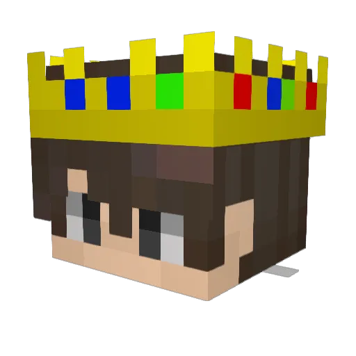 JoshuaBoshua824 Minecraft avatar head, 3D render