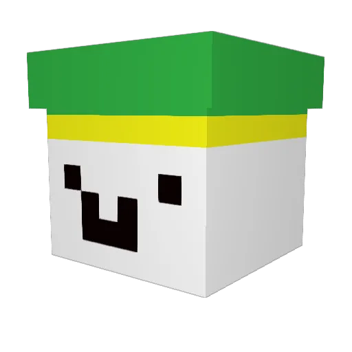 JoshuaCarlston49 Minecraft avatar head, 3D render