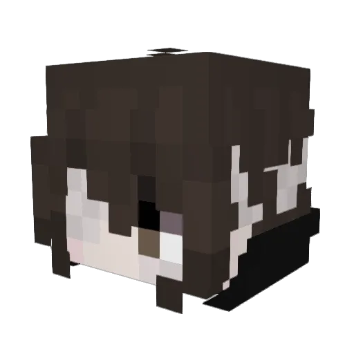 JoshuaGous Minecraft avatar head, 3D render