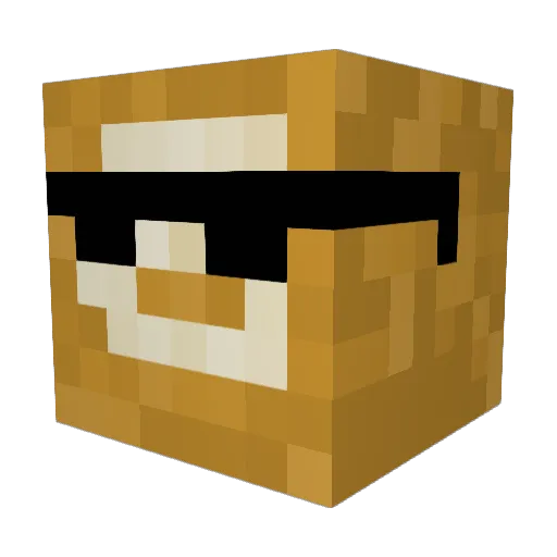 JoshuaMcEvil Minecraft avatar head, 3D render