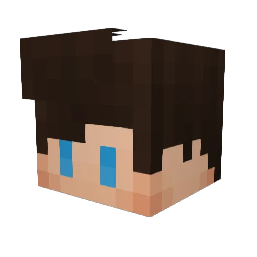 Joshua_downhill Minecraft avatar head, 3D render
