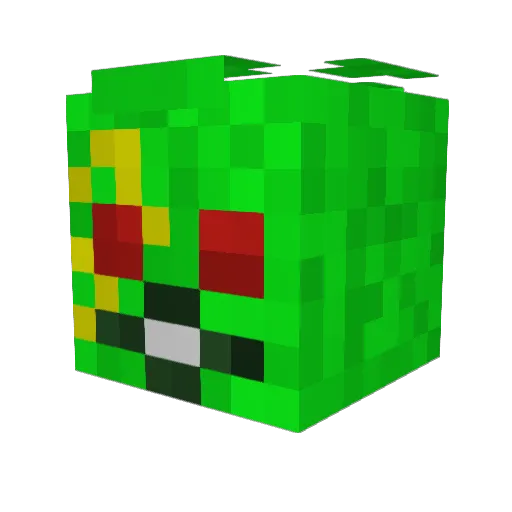 Joshuabaconbaron Minecraft avatar head, 3D render
