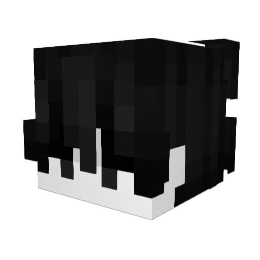 Joshuavk Minecraft avatar head, 3D render