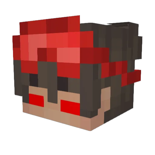 Joshuheimer Minecraft avatar head, 3D render