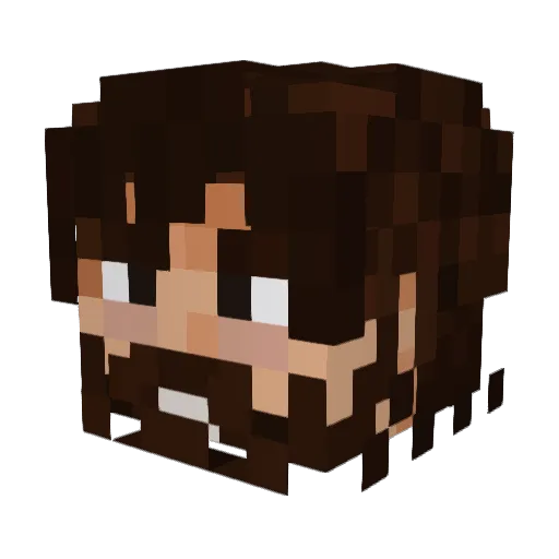 JoshyPooh0604 Minecraft avatar head, 3D render