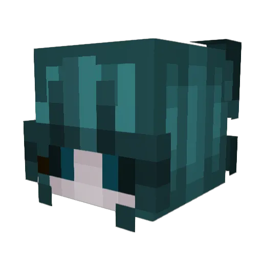 Josiahll Minecraft avatar head, 3D render