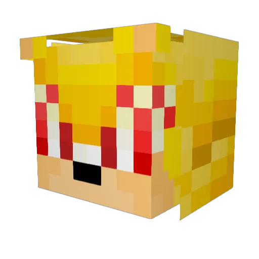 Josip_N Minecraft avatar head, 3D render