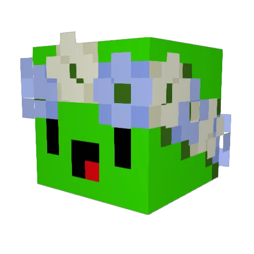 JoskeyPlays Minecraft avatar head, 3D render