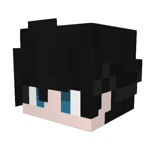 Joss_Joestar Minecraft avatar head, 3D render
