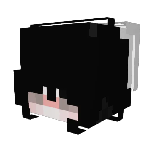 Jossly_snk Minecraft avatar head, 3D render