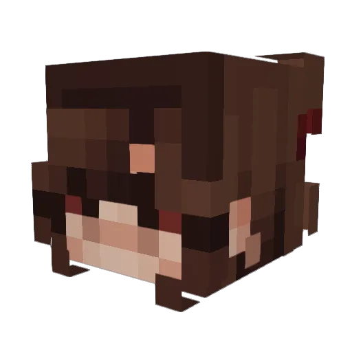 Jossy6 Minecraft avatar head, 3D render
