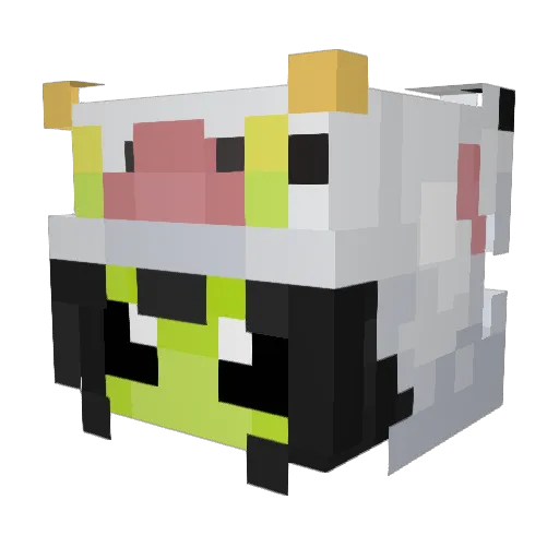 JossyCM Minecraft avatar head, 3D render