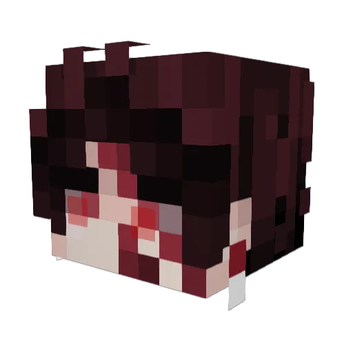 Josti_Toasti09 Minecraft avatar head, 3D render