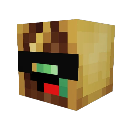 Josue2001 Minecraft avatar head, 3D render