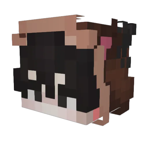 JosueDreamz Minecraft avatar head, 3D render