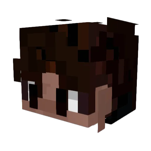 JosueNe7 Minecraft avatar head, 3D render