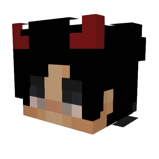 JosueX7X Minecraft avatar head, 3D render