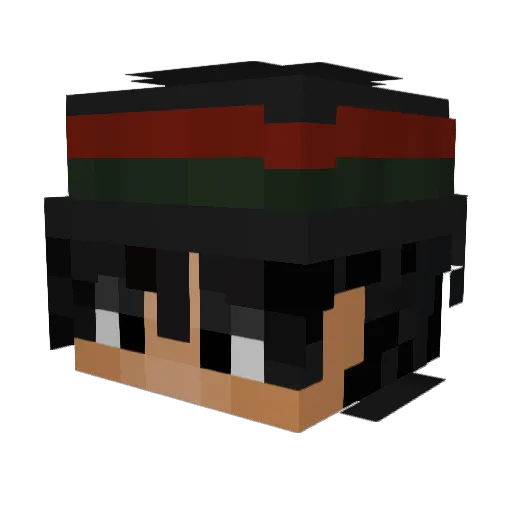 Josuesinho Minecraft avatar head, 3D render