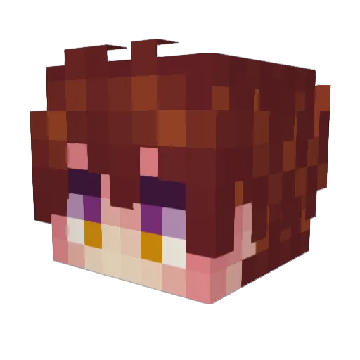 Josy03102001 Minecraft avatar head, 3D render