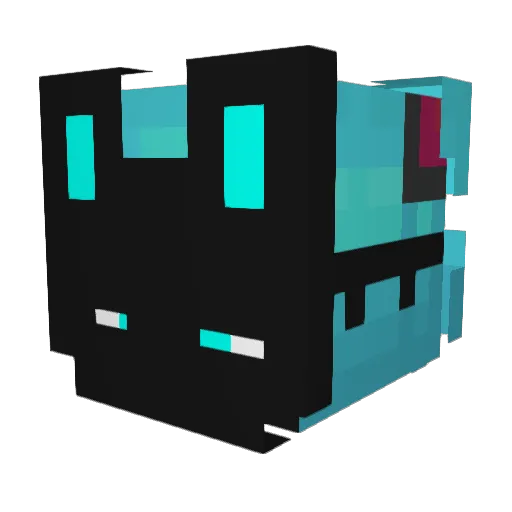 Jota0234 Minecraft avatar head, 3D render