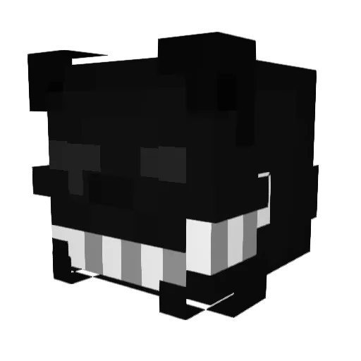 JotaPeAbe_ Minecraft avatar head, 3D render