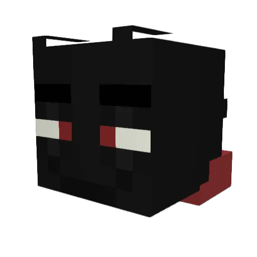 Jotaaaarte Minecraft avatar head, 3D render