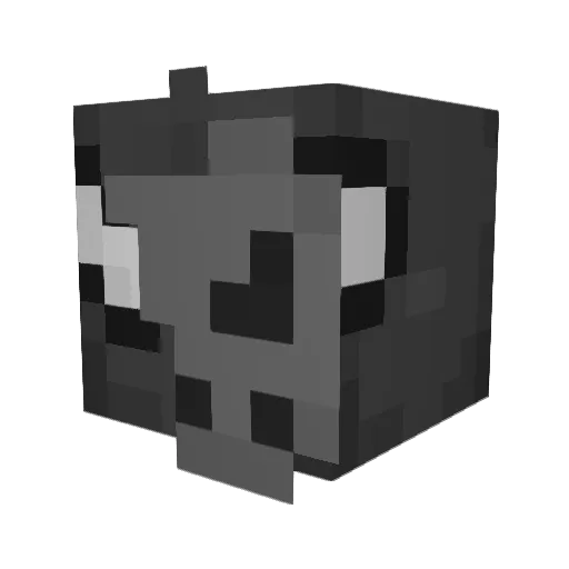 Jotaeme345 Minecraft avatar head, 3D render