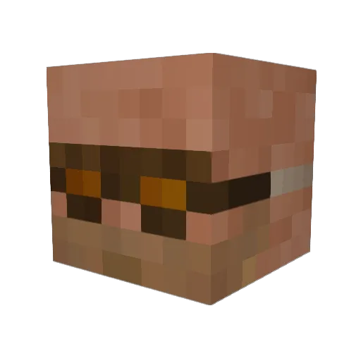 Jotaro1488 Minecraft avatar head, 3D render