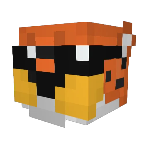 JotinhaPvP11 Minecraft avatar head, 3D render