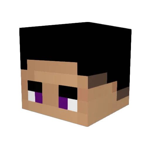 Jotinhaa_G Minecraft avatar head, 3D render