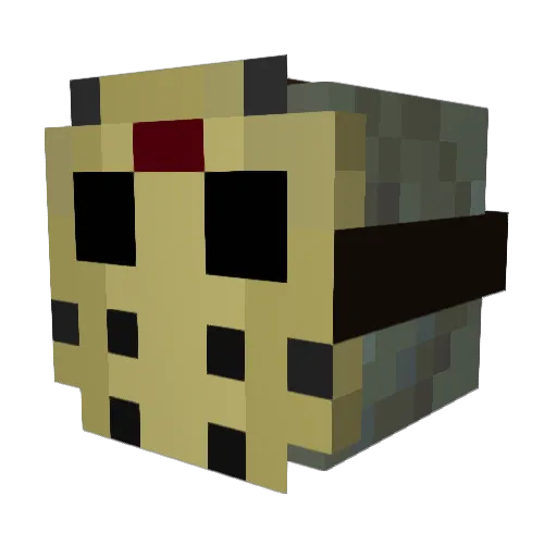Jotop19 Minecraft avatar head, 3D render