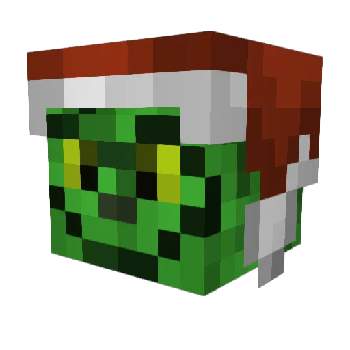 Jotxum Minecraft avatar head, 3D render
