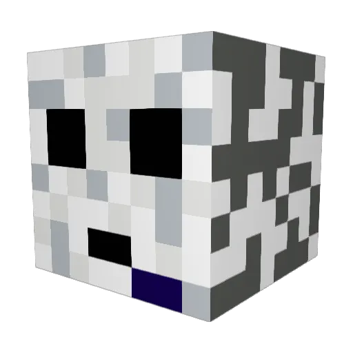 JouNikForNite009 Minecraft avatar head, 3D render
